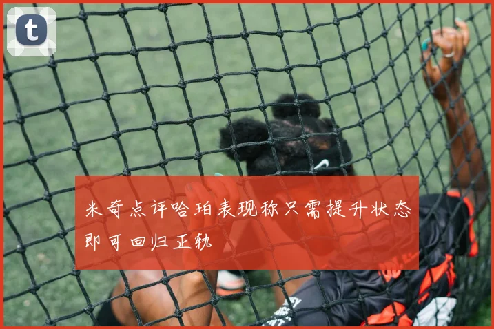 米奇点评哈珀表现称只需提升状态即可回归正轨